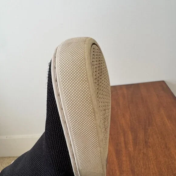 Rothy's The Chelsea Sneaker Boot Black Knit High Ankle - Picture 14 of 14